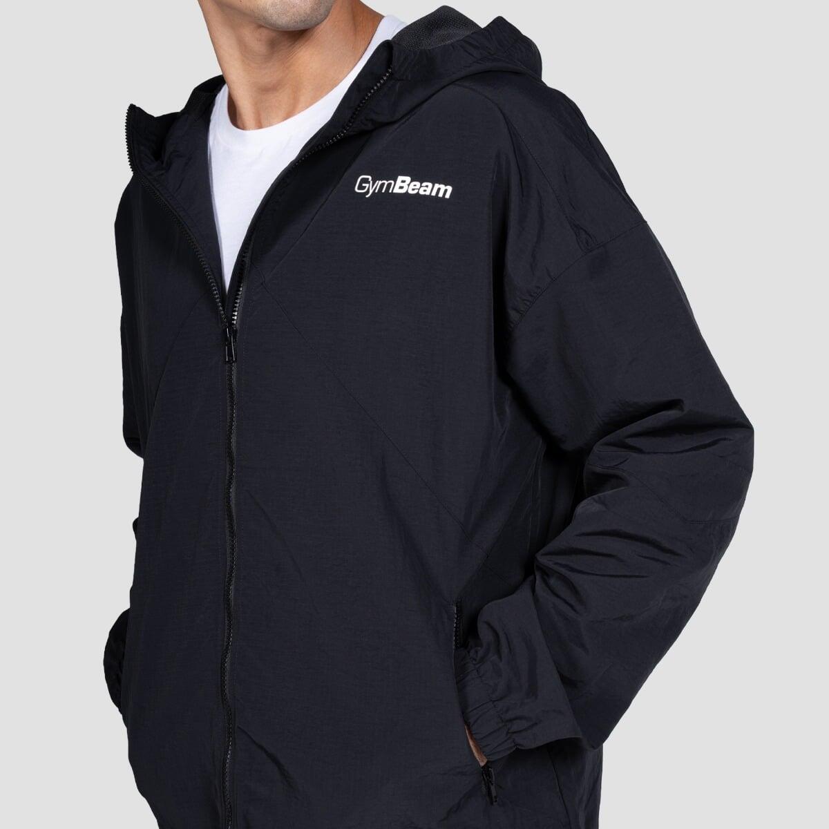 Giacca uomo con cappuccio nera Relay 2/7