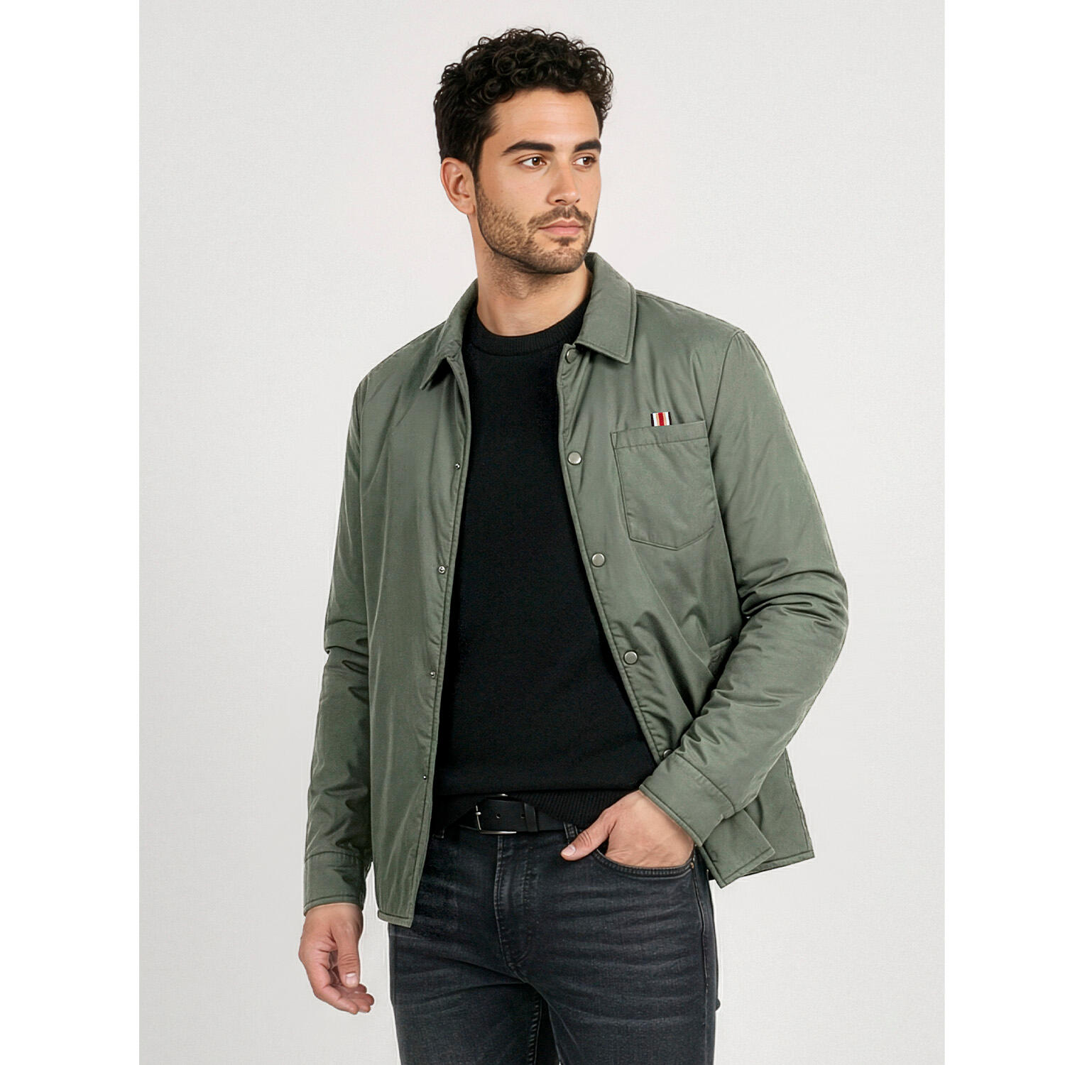 Giacca Overshirt Impermeabile Uomo 2/7