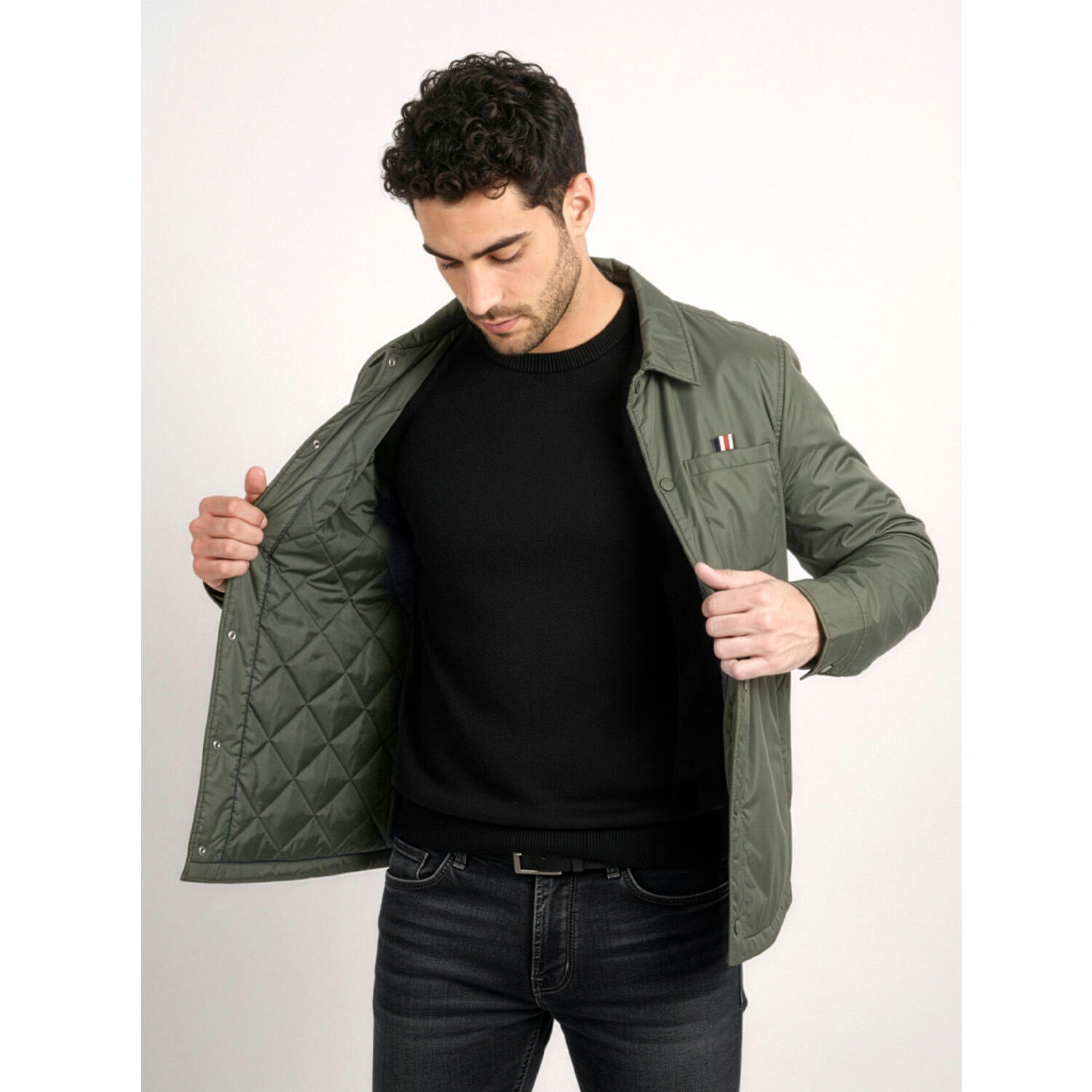 Giacca Overshirt Impermeabile Uomo 4/7