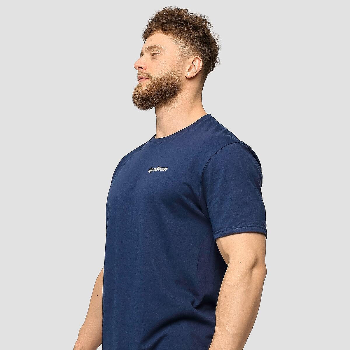 T-shirt uomo regular blu Basic 3/7