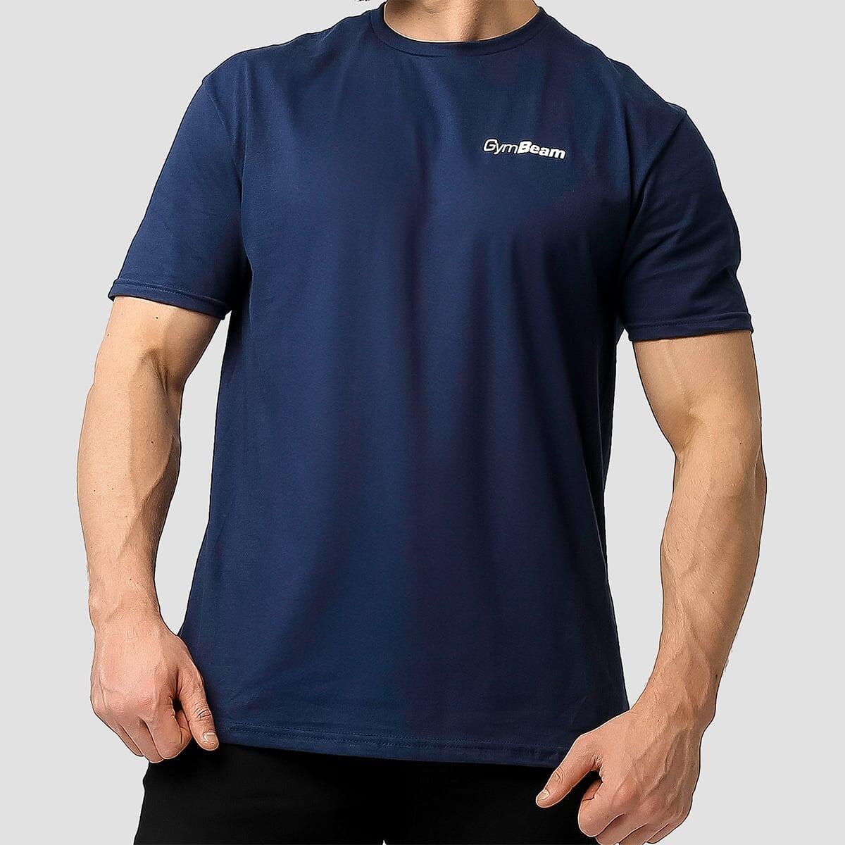 T-shirt uomo regular blu Basic 2/7