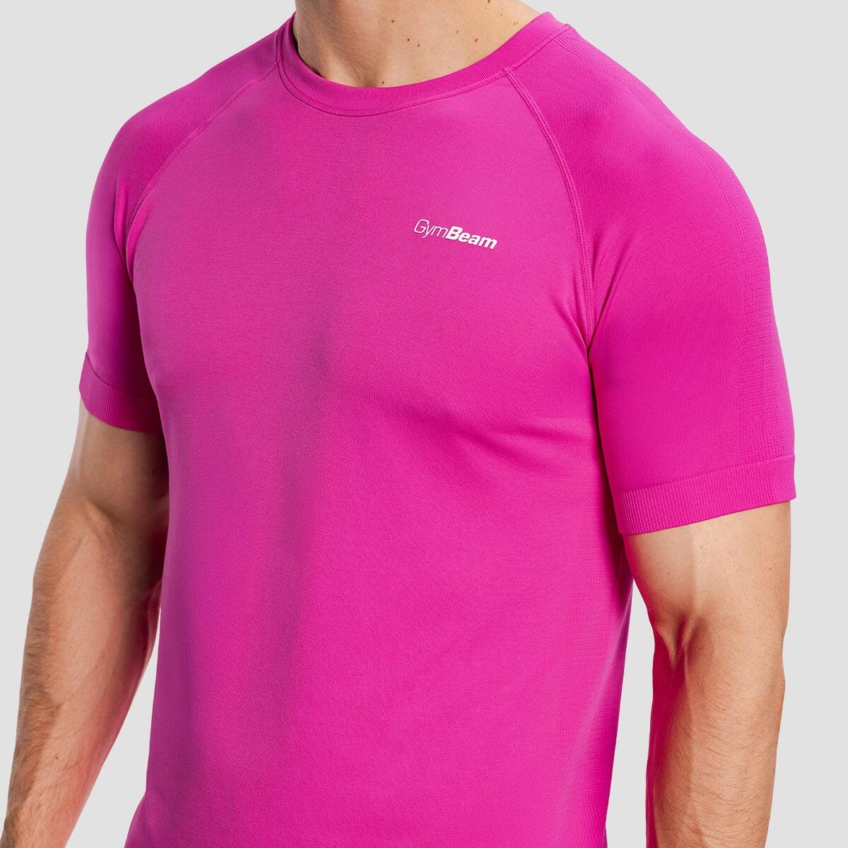 T-shirt uomo running traspirante viola Pulse X 2/7