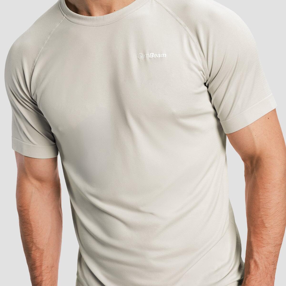 T-shirt uomo running traspirante grigia Pulse X 2/6