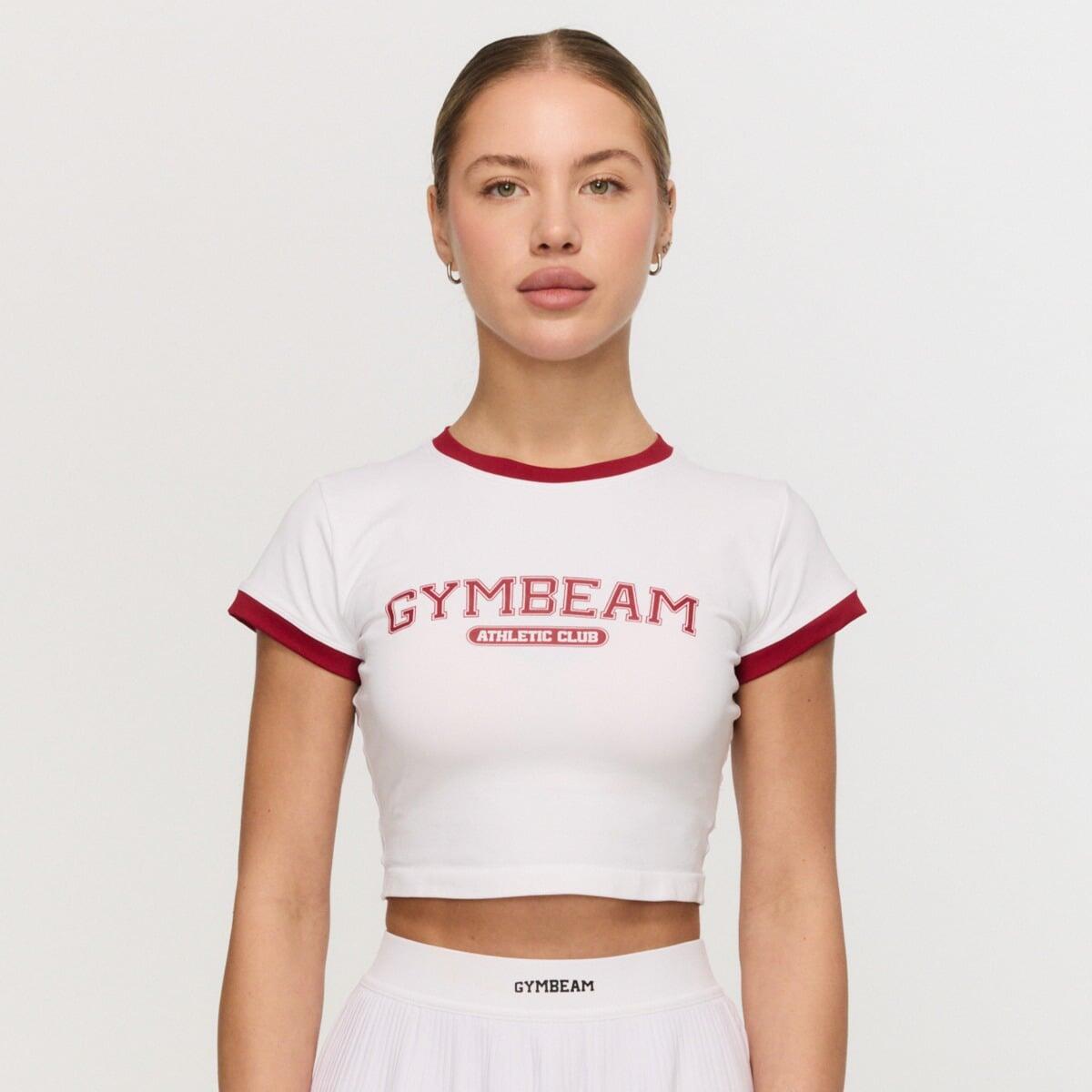 GYMBEAM Dámské tričko slim Varsity