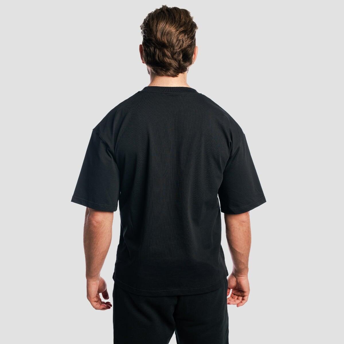 Koszulka męska fitness oversize czarna Athletic Society Boxy 4/7