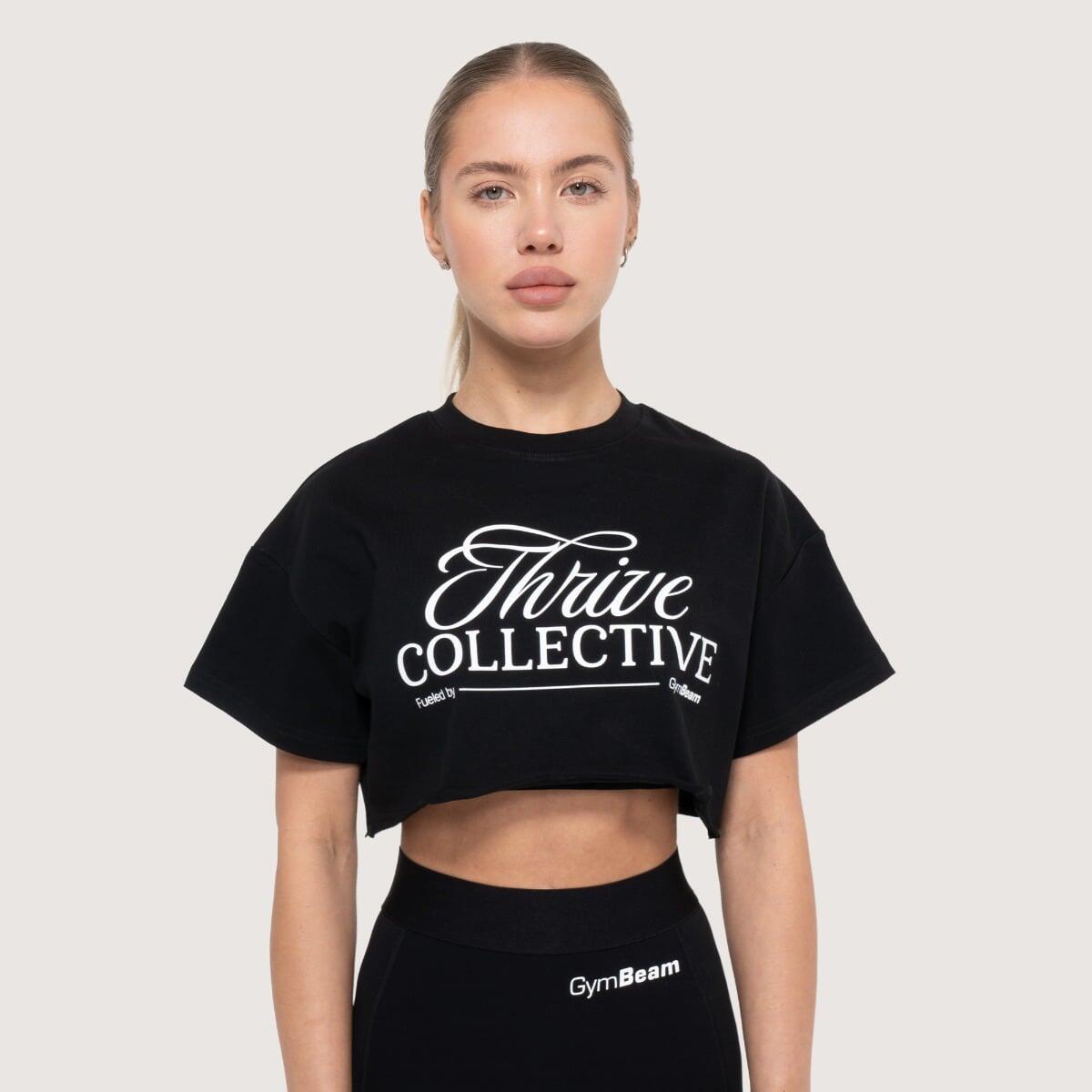 Koszulka damska fitness oversize Thrive Cropped