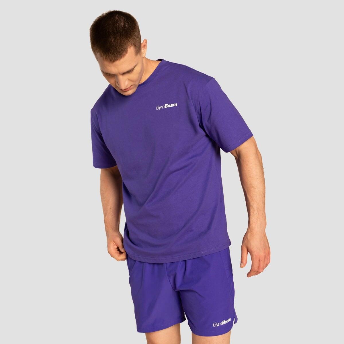 T-shirt uomo oversize viola Limitless 4/7