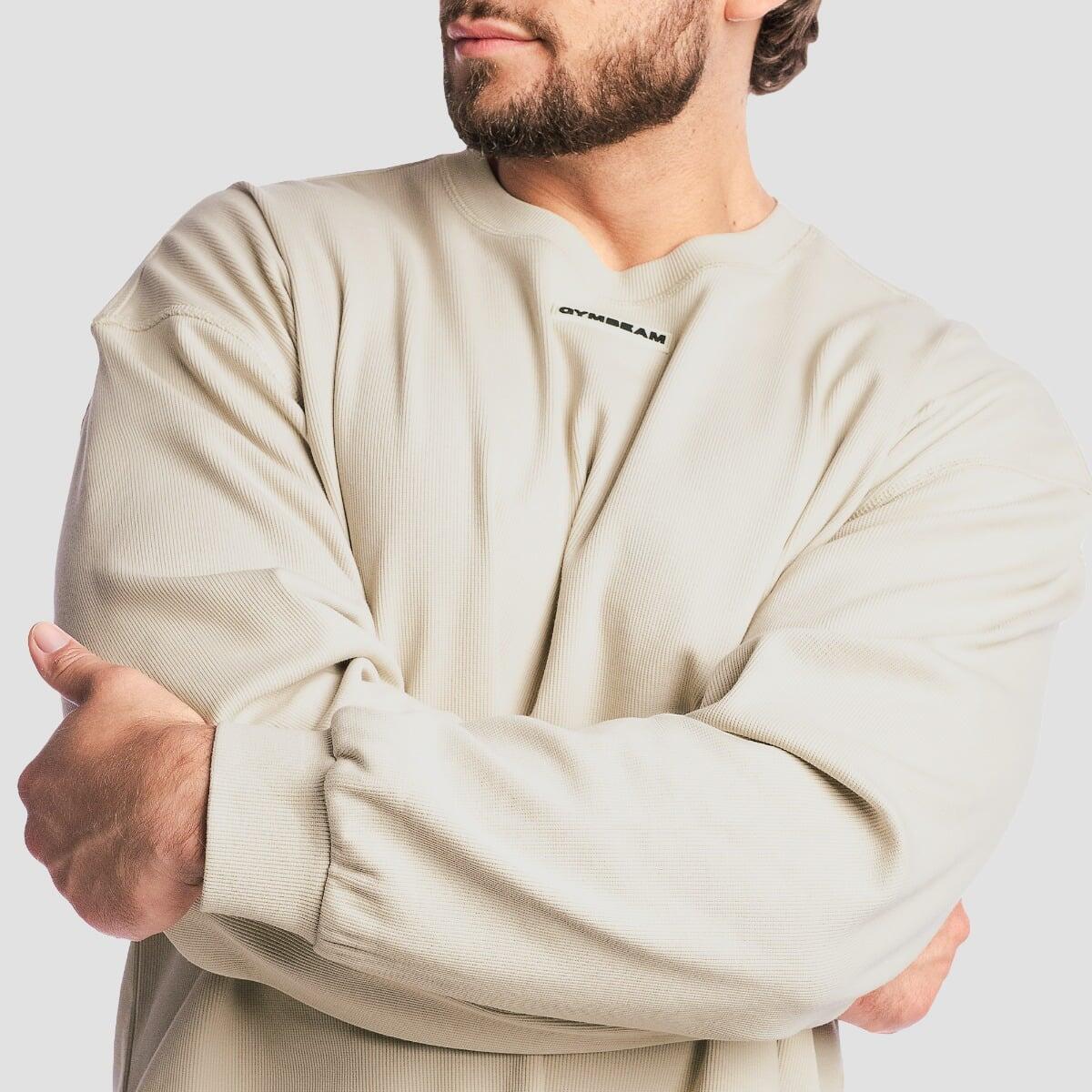 Bluza męska oversize bez kaptura szara Aura 2/7