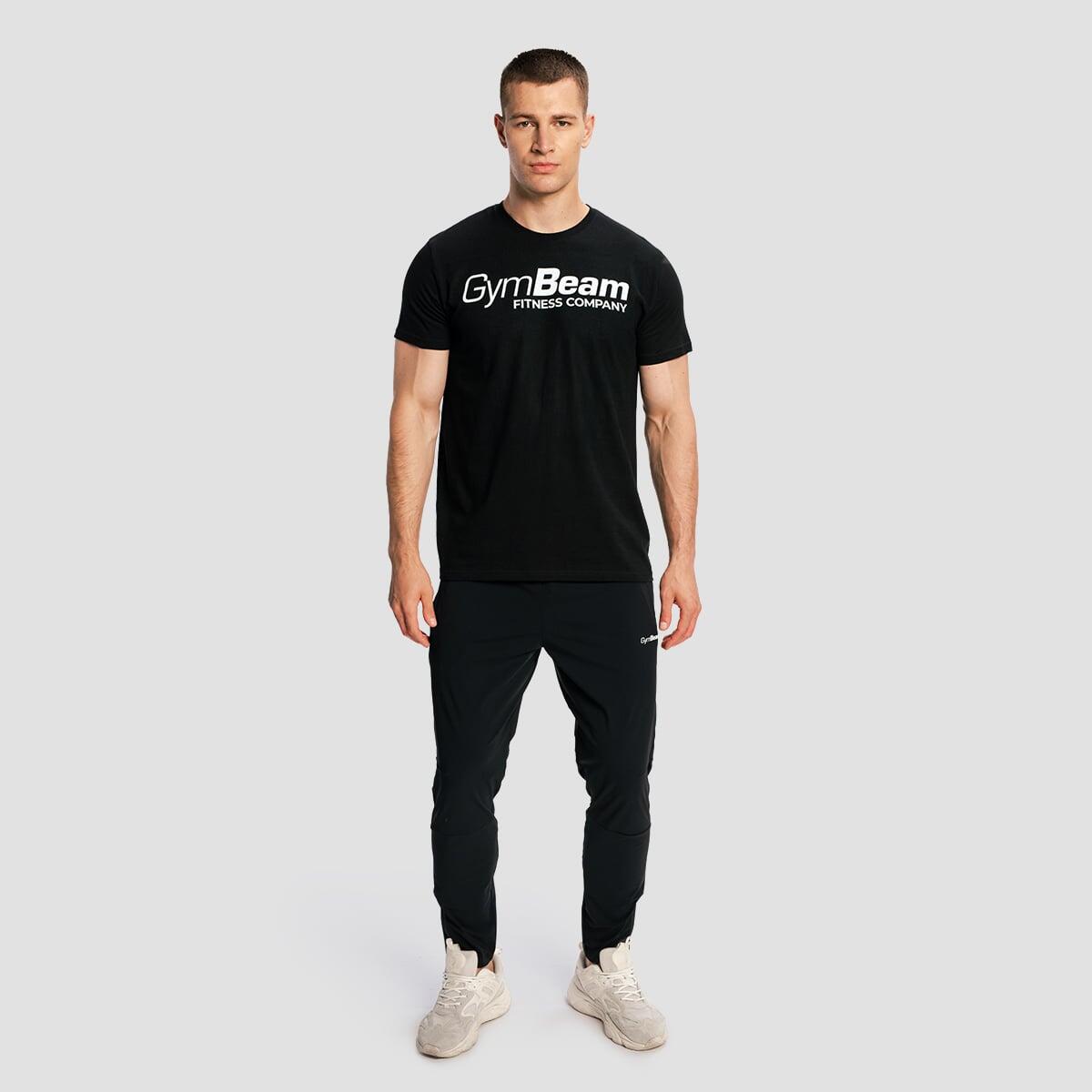 T-shirt uomo fitness traspirante nera 5/7
