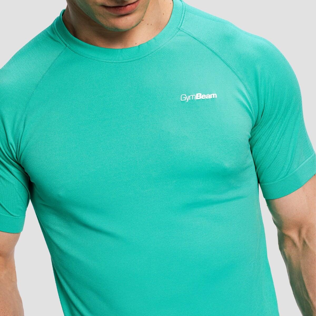 T-shirt uomo running traspirante verde Pulse X 2/7