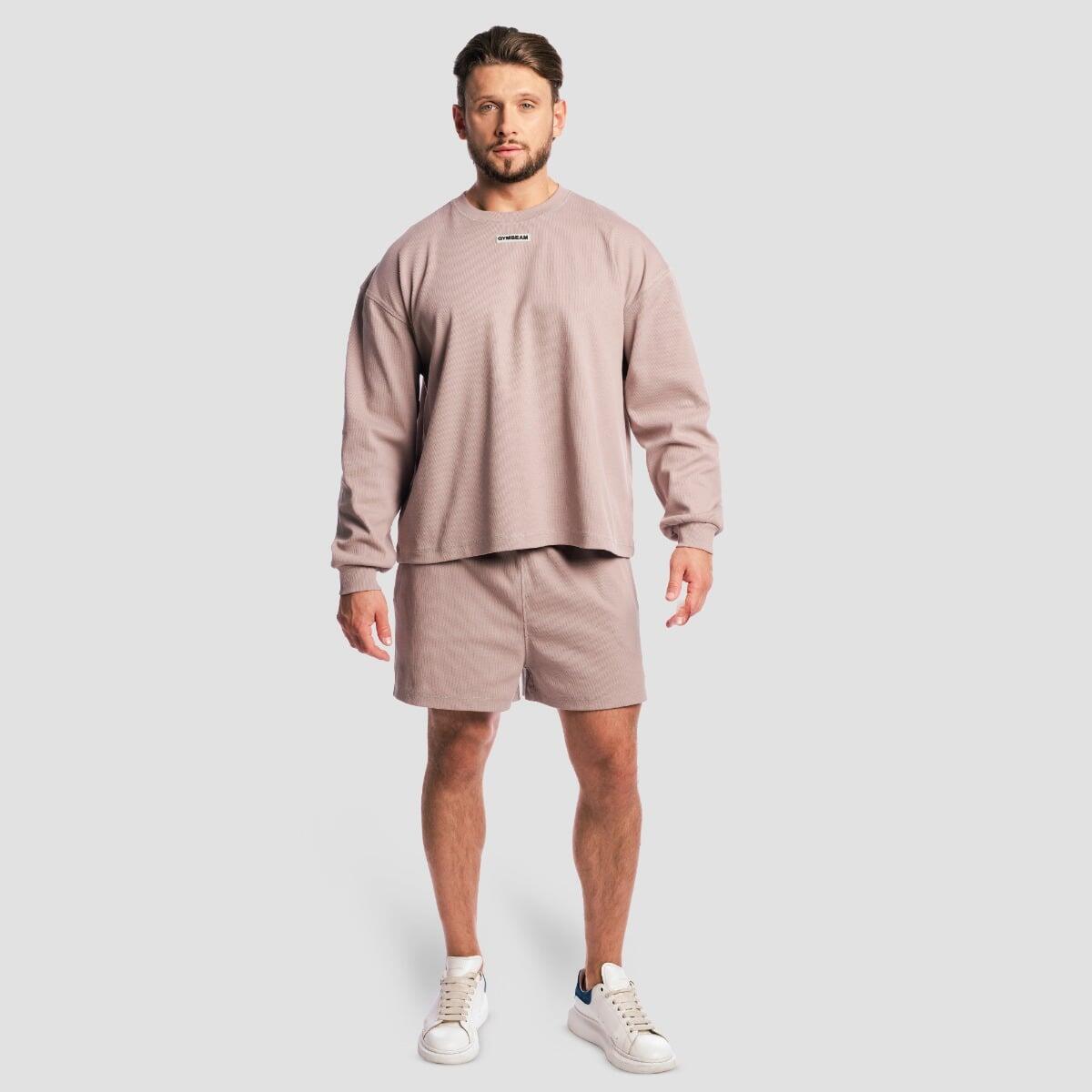 Felpa uomo oversize rosa Aura 5/7
