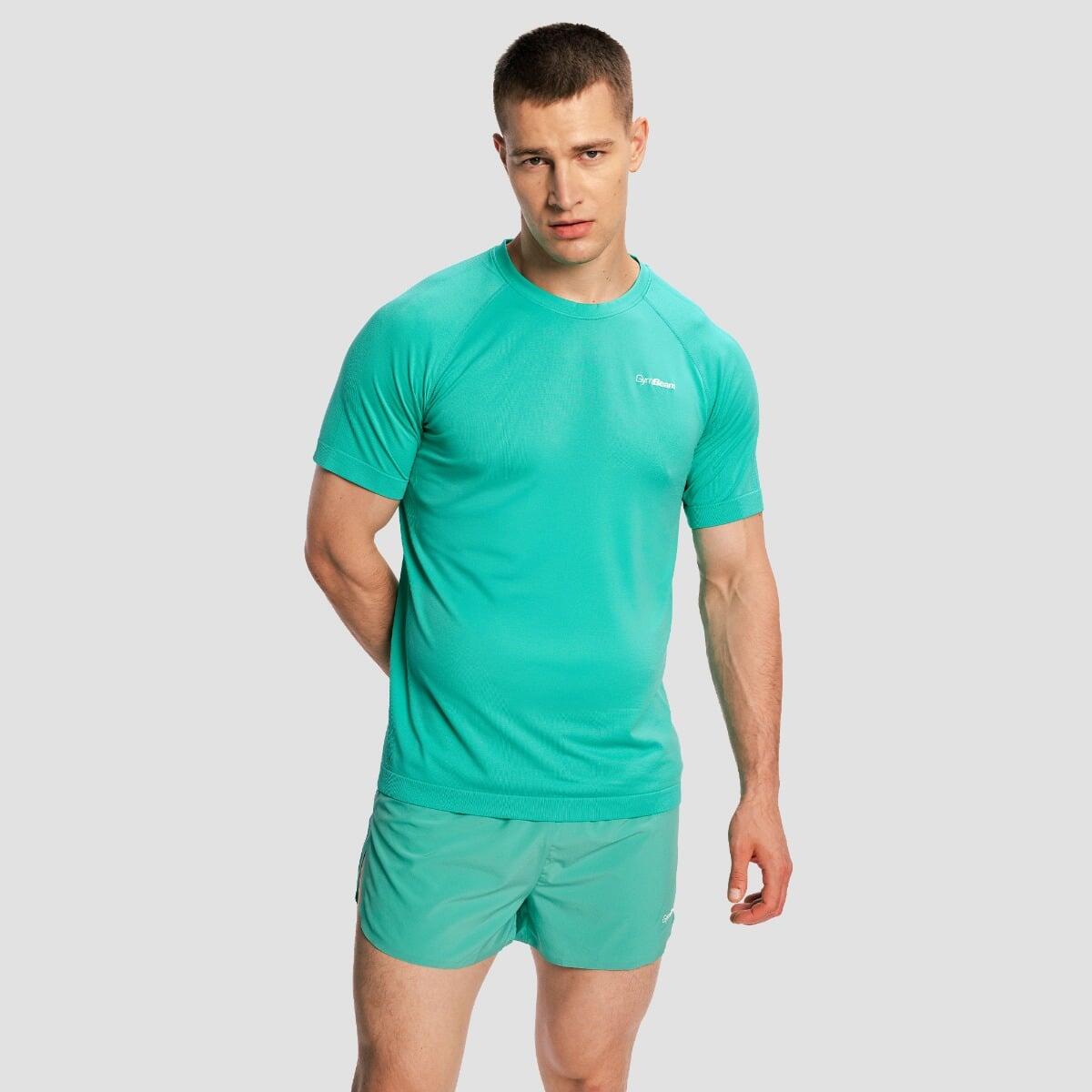 T-shirt uomo running traspirante verde Pulse X 4/7