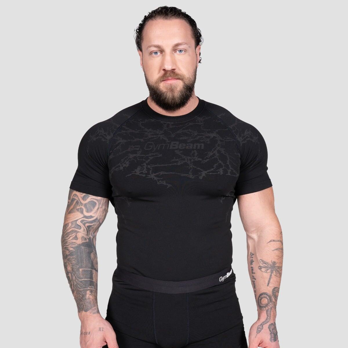 GYMBEAM Pánské tričko bezešvé slim Static