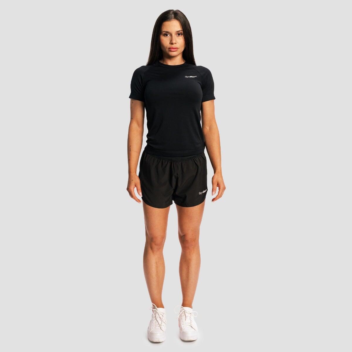 T-shirt donna running traspirante nera Pulse X 6/7