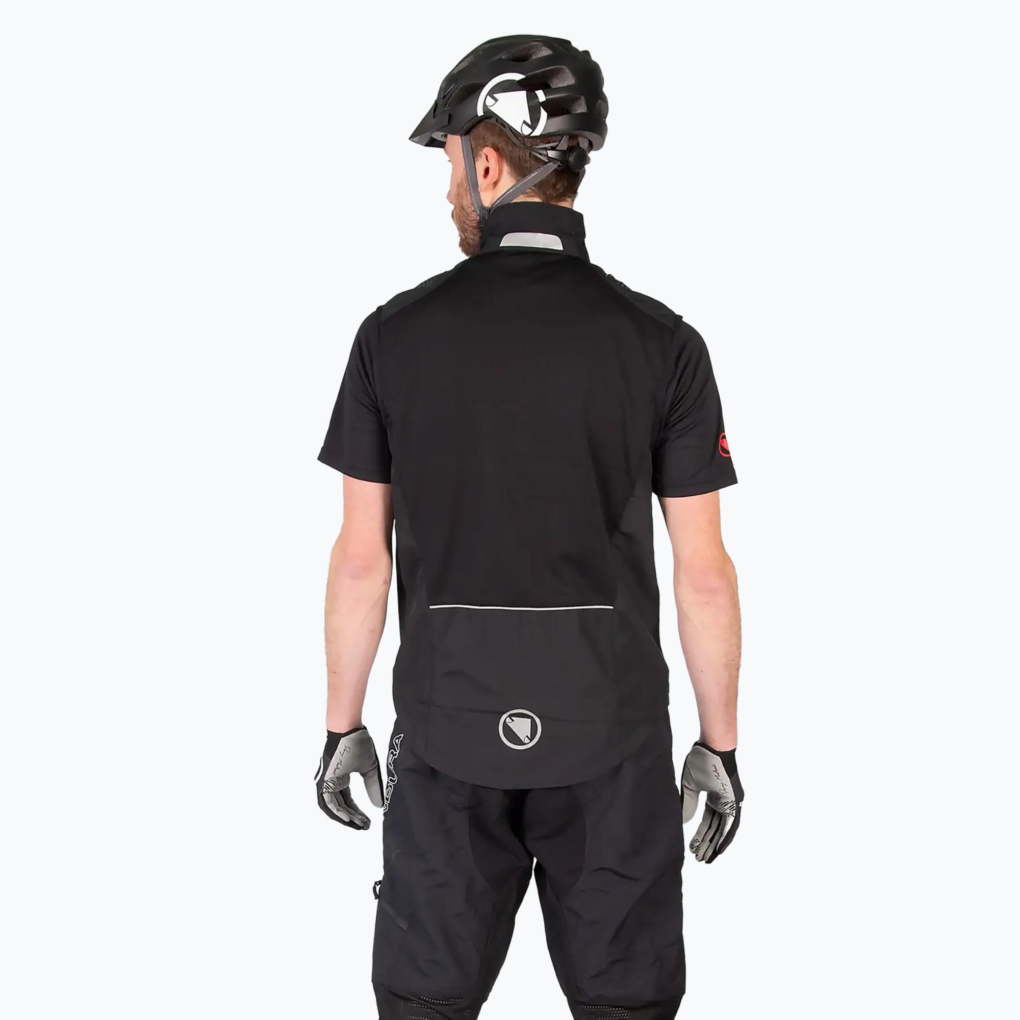 Giacca antivento Endura Hummvee senza maniche nera 6/7