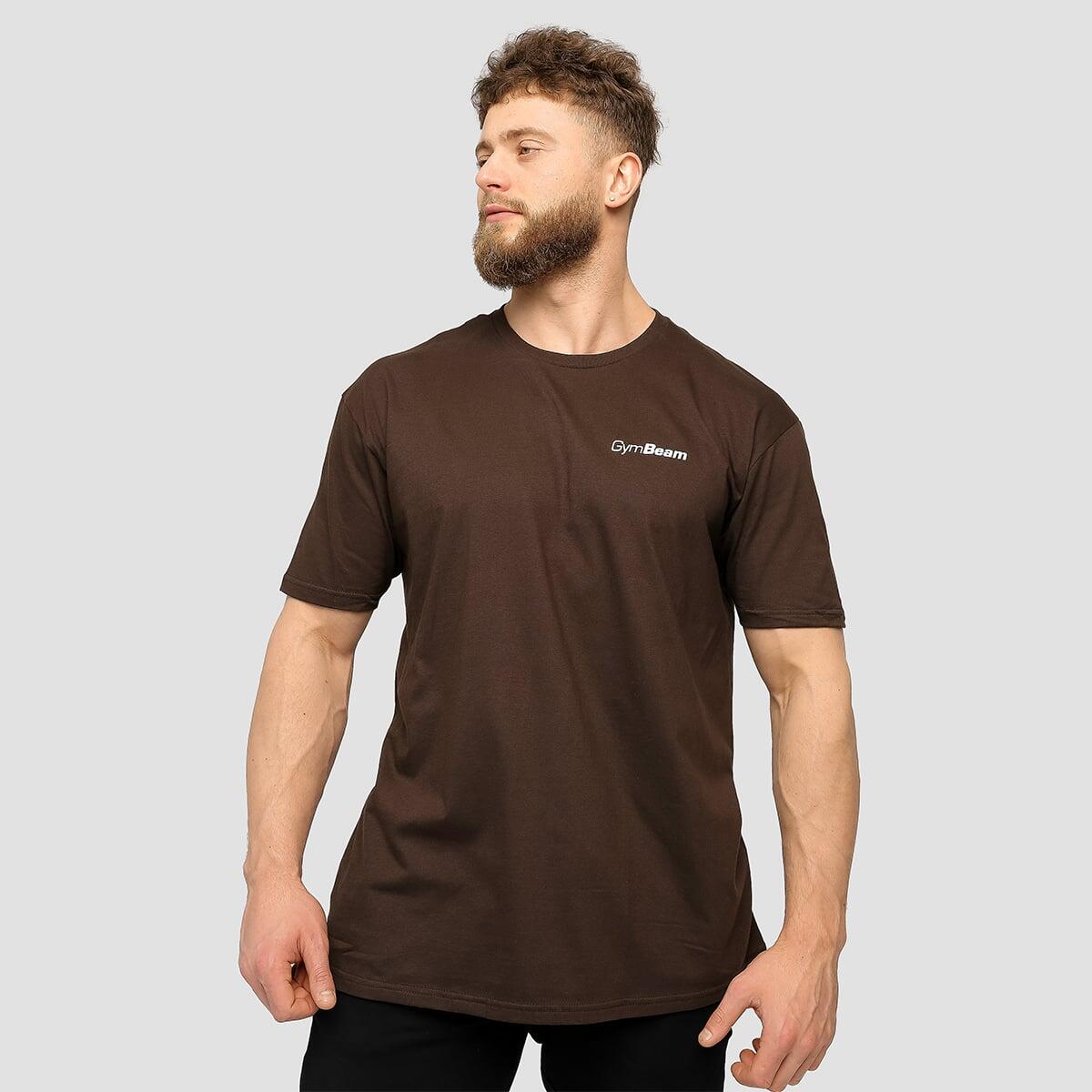 T-shirt uomo regular marrone Basic 3/7