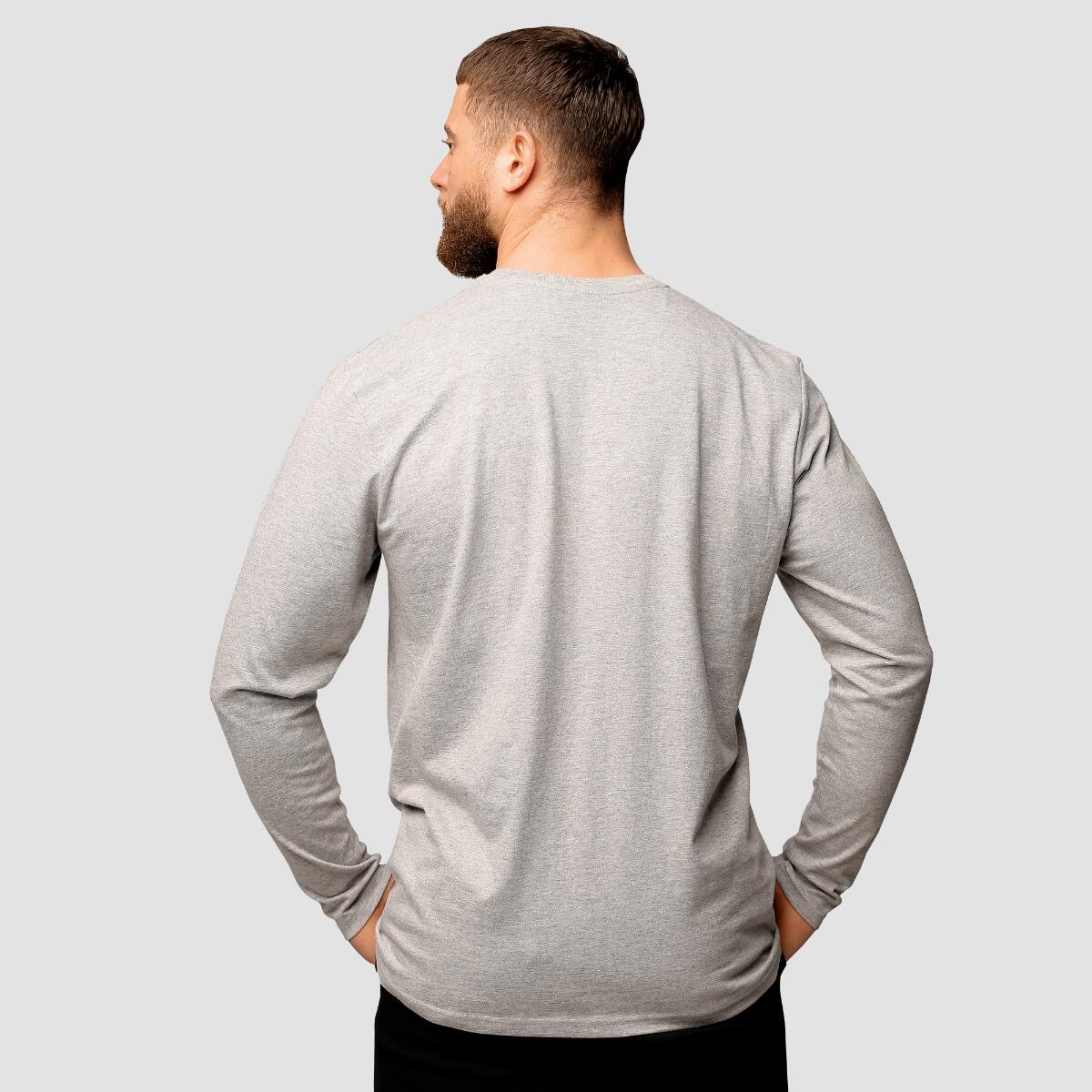 T-shirt uomo regular grigia Basic 3/6