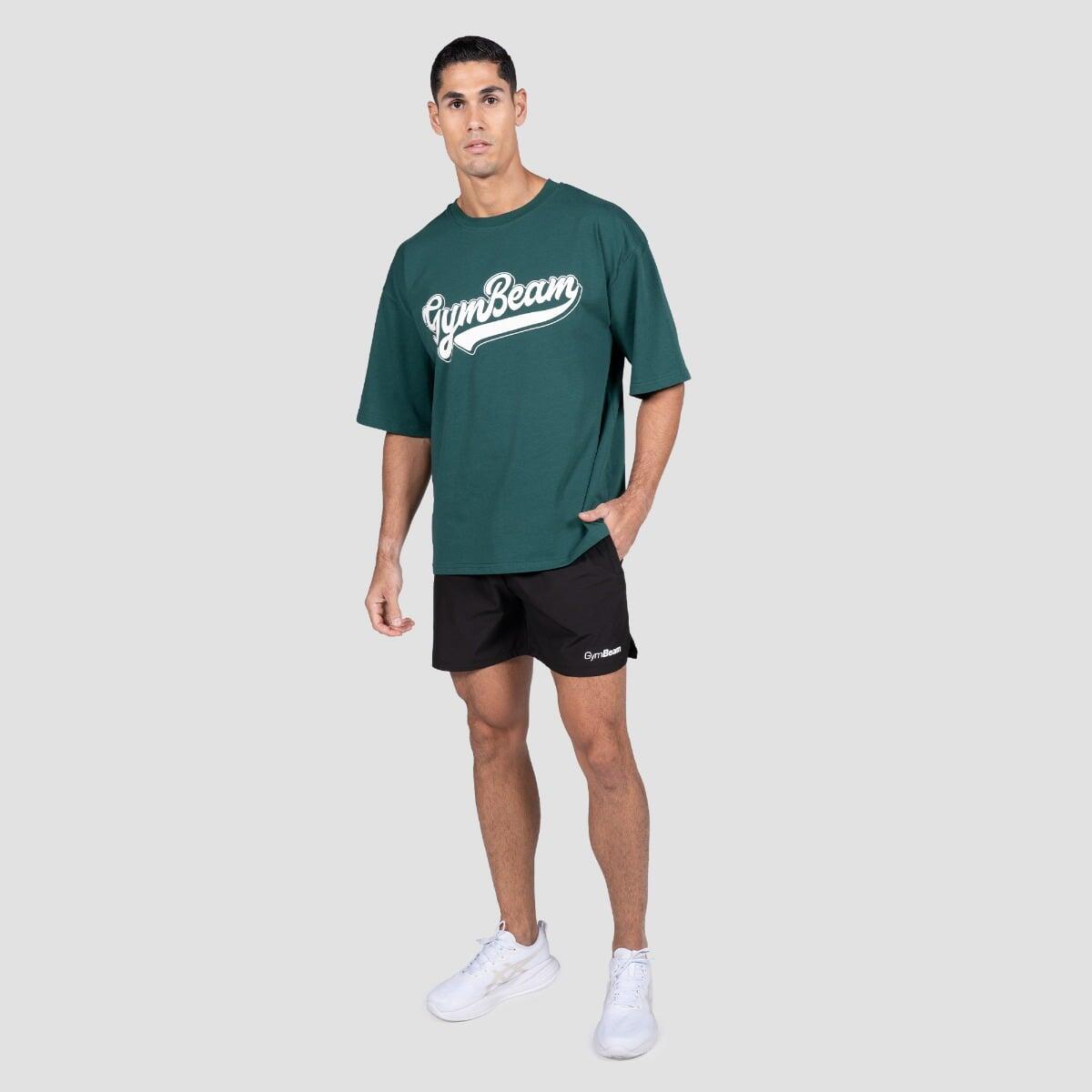 Maglietta uomo oversize verde Vintage 4/7