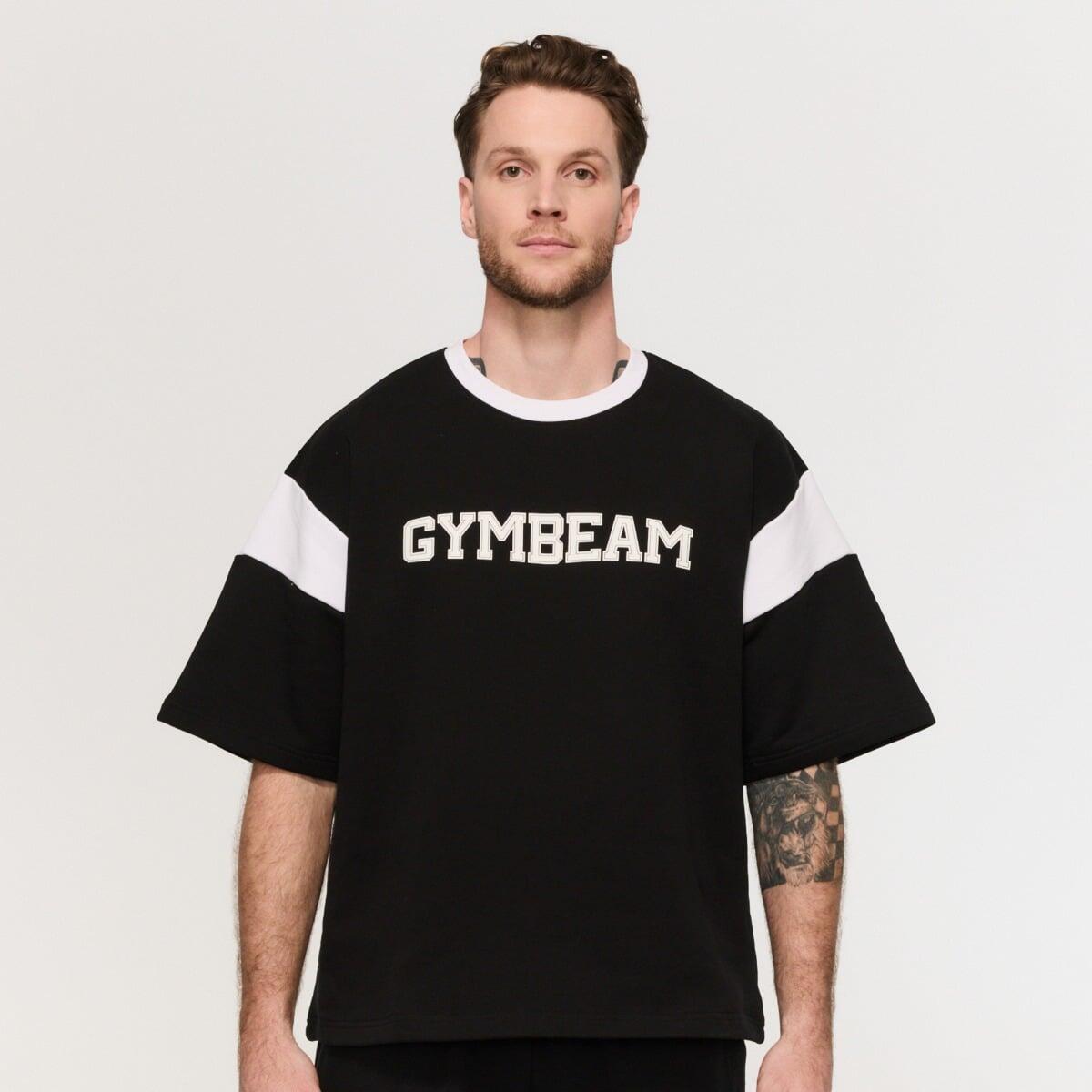 Koszulka męska fitness oversize Varsity Premium Heavyweight