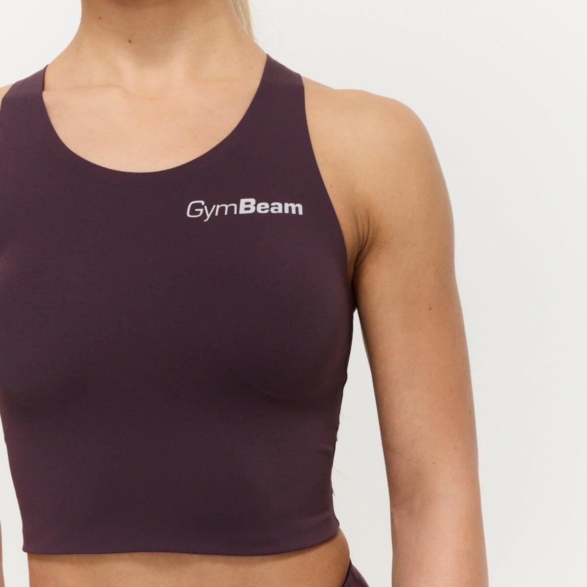 Top donna palestra cropped viola BEAT 2/7