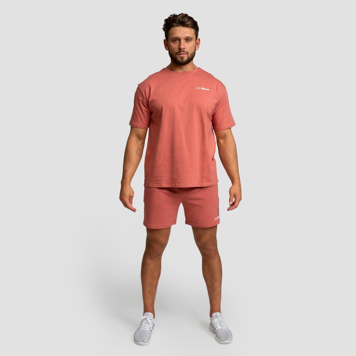T-shirt uomo oversize marrone Limitless 5/7