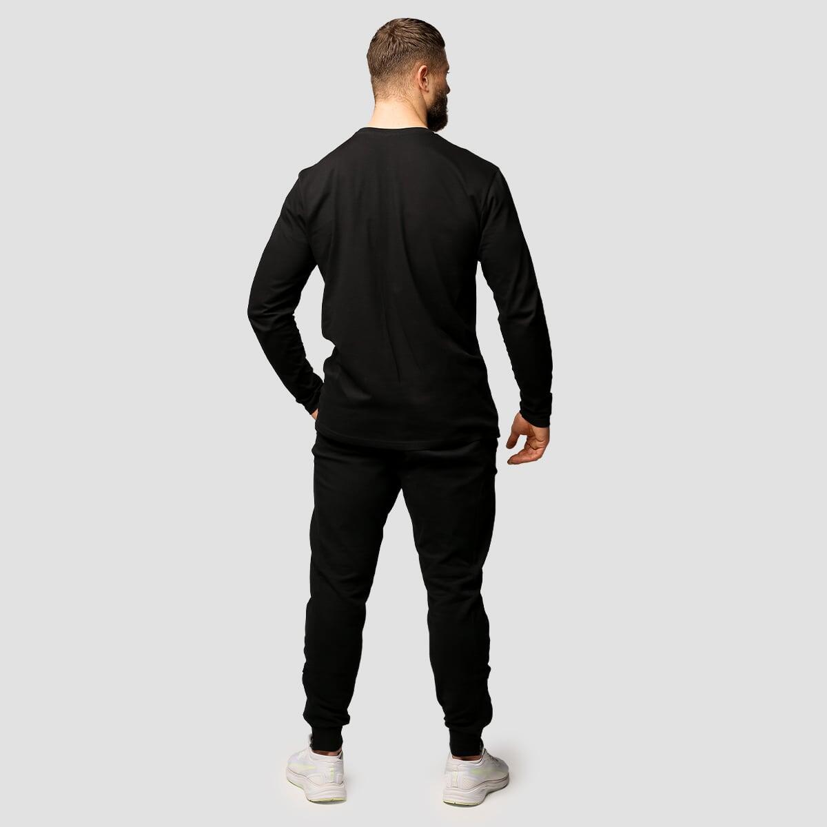 T-shirt uomo regular nera Basic 4/7