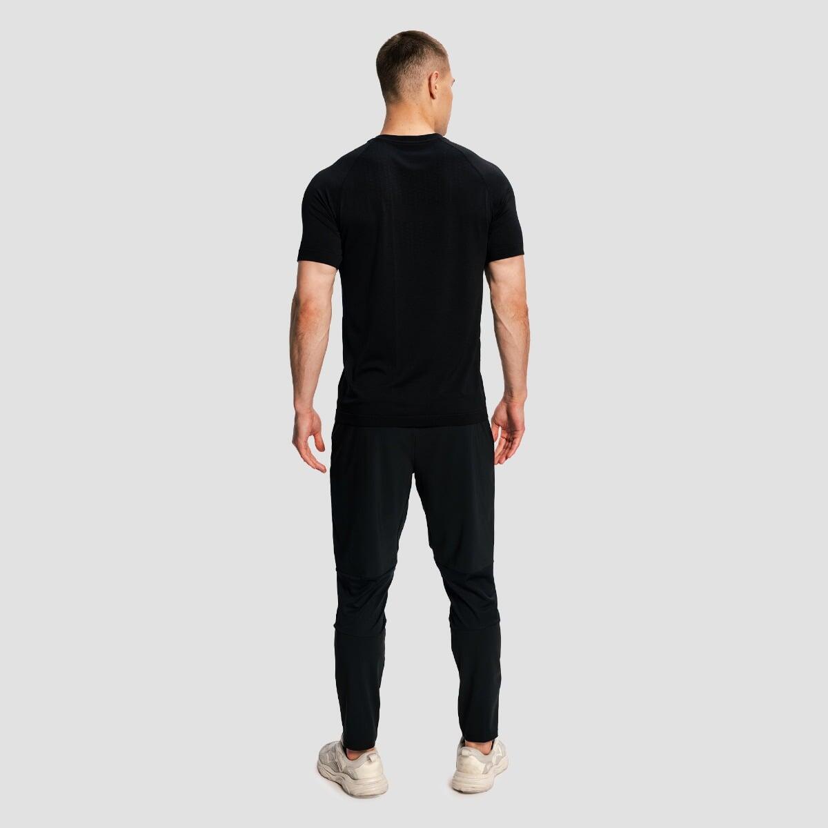 T-shirt uomo running traspirante nera Pulse X 5/7