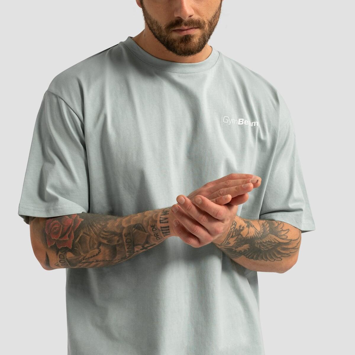 T-shirt uomo oversize verde Limitless 2/7