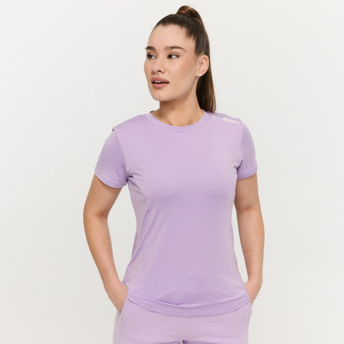 T-shirt donna palestra traspirante viola Limitless 3/7