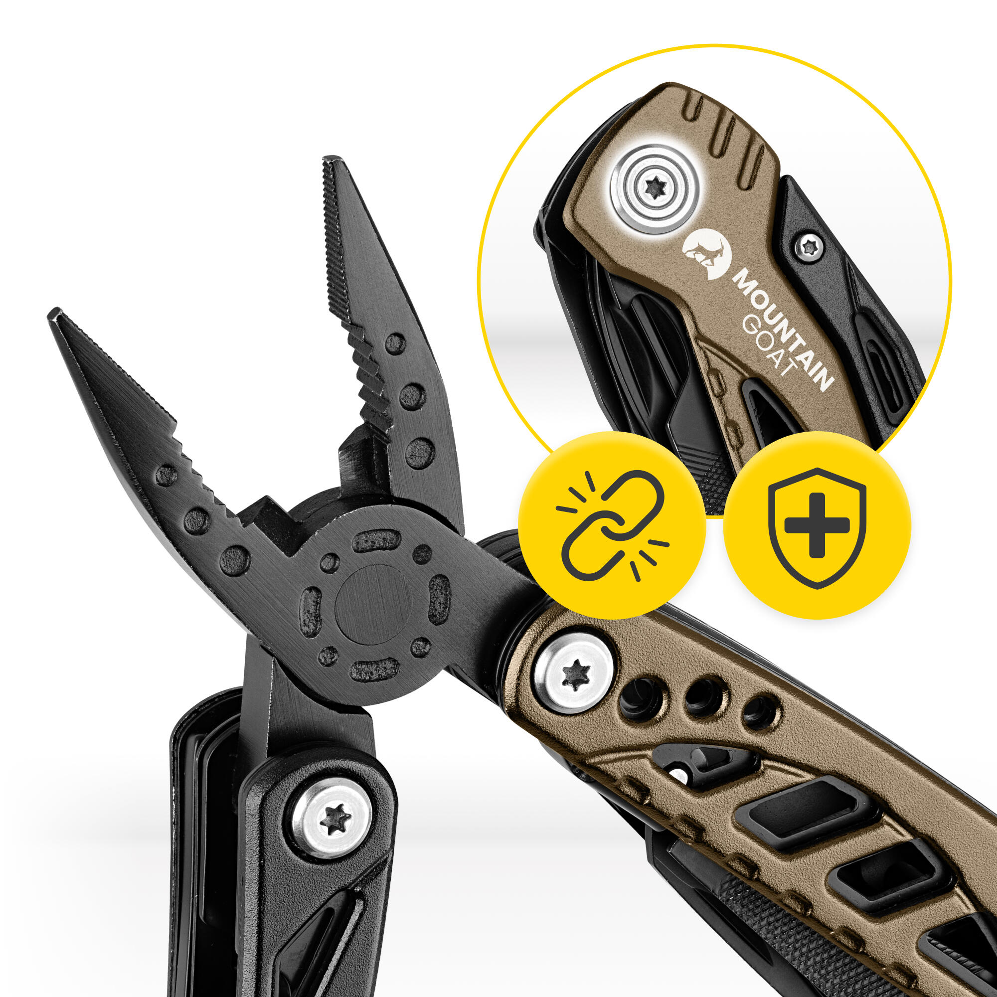 Narzędzie wielofunkcyjne Mountain Goat CarryGUARD Multitool 12w1 6/7