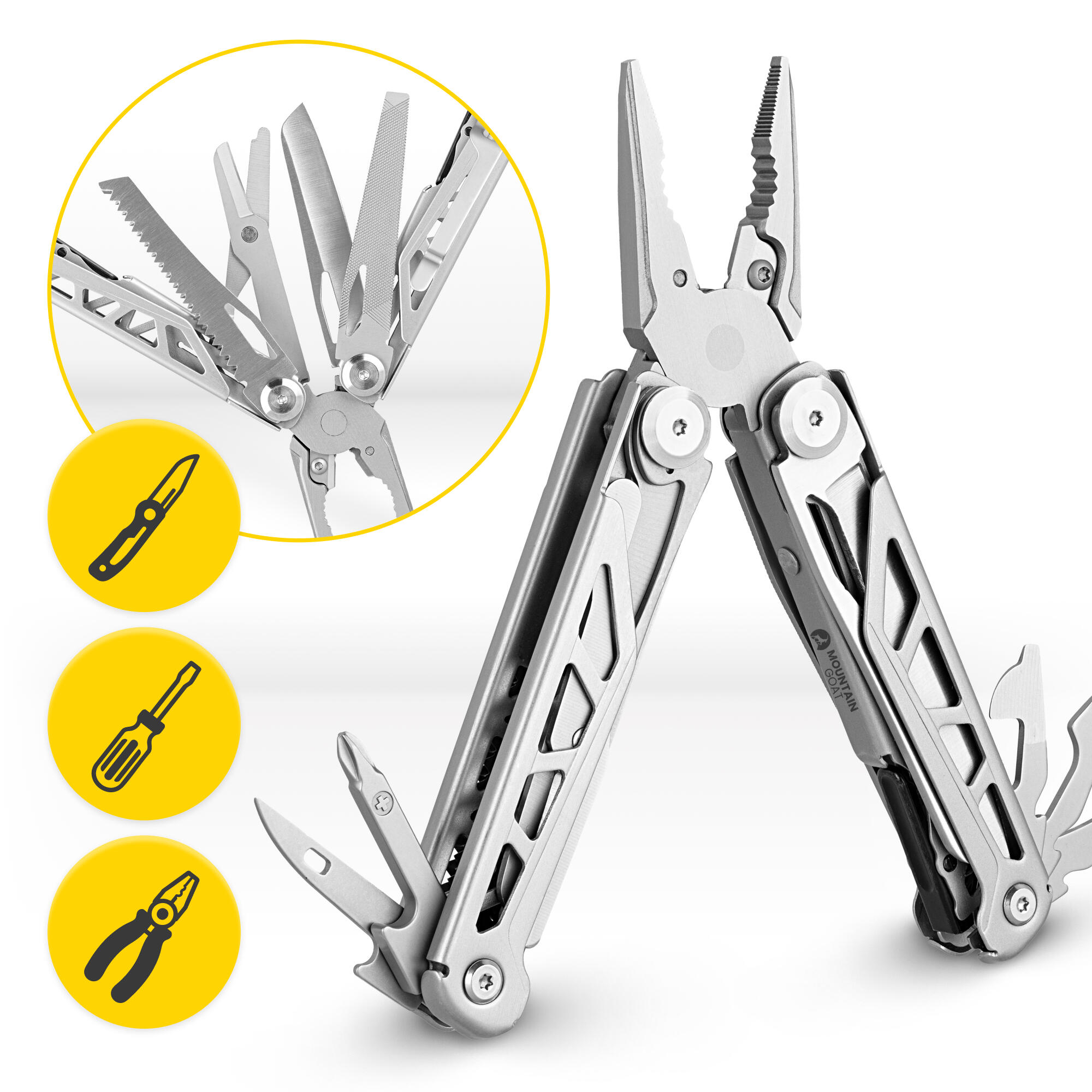 Narzędzie wielofunkcyjne Mountain Goat CarryLOCK Multitool 16w1 4/7