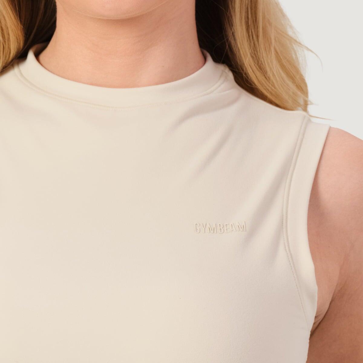 Top donna senza maniche crema NEO 3/7