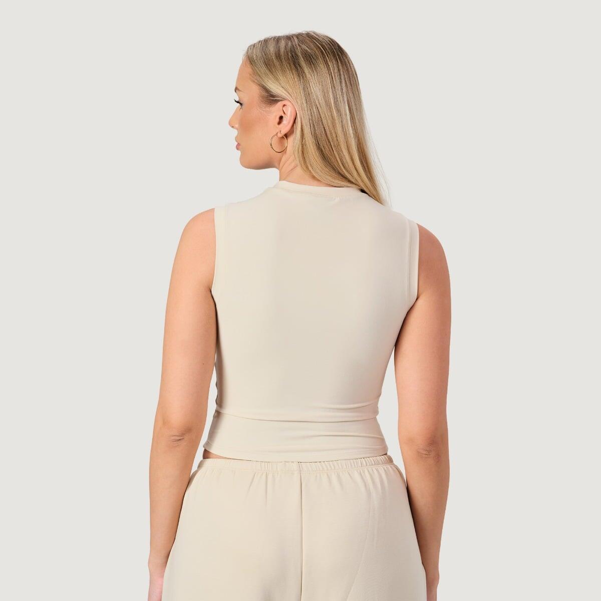 Top donna senza maniche crema NEO 2/7