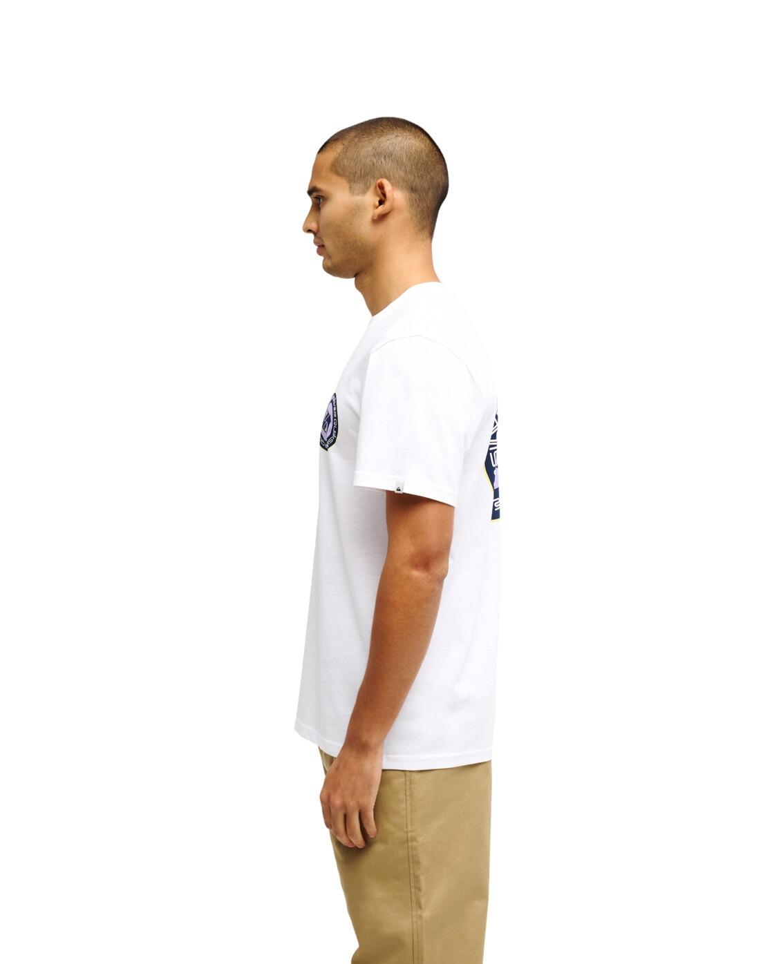 Camiseta de manga corta EV DUALITY Blanco Hombre 3/4