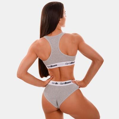 Reggiseno sportivo donna con spalline larghe bralette