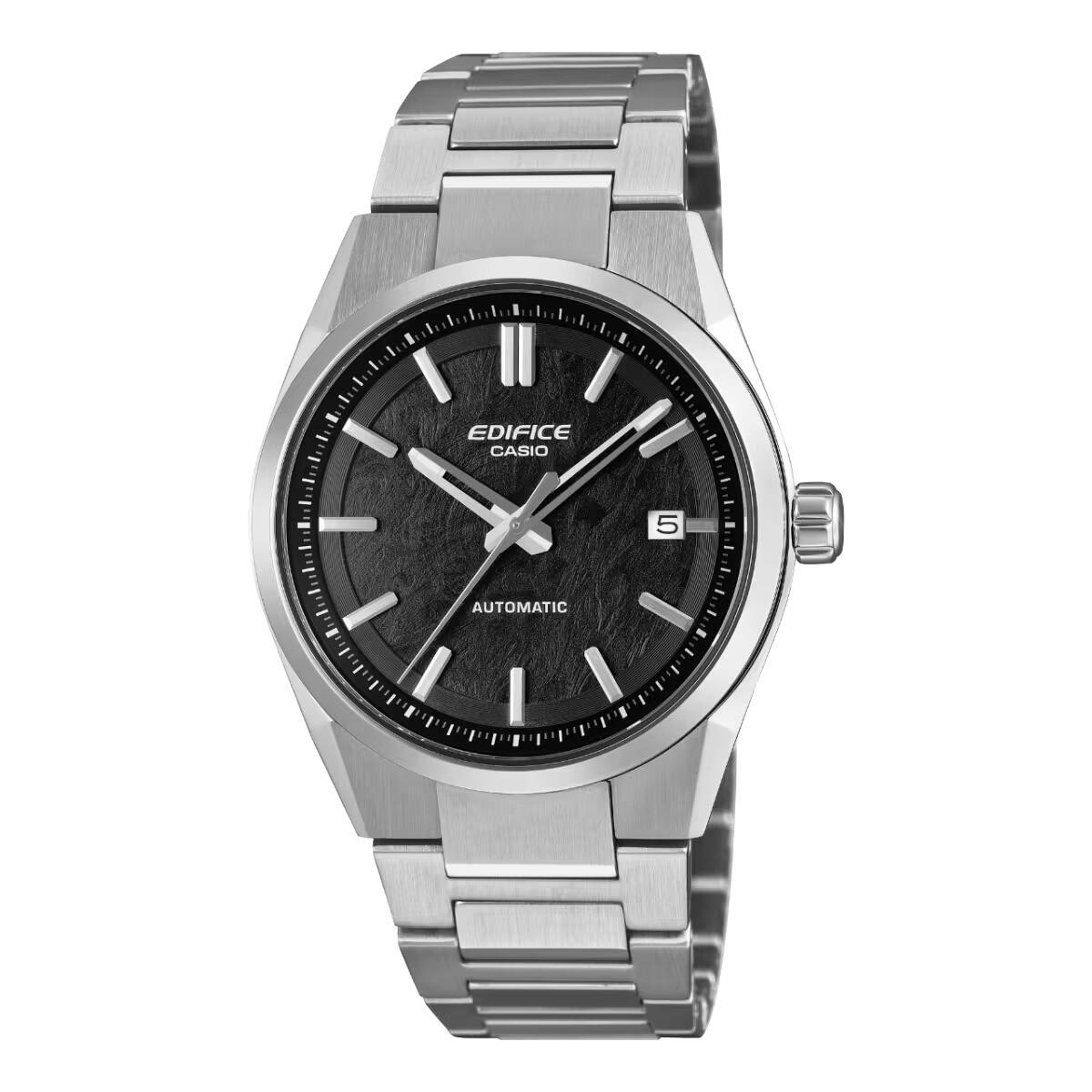 Casio Analoog  Horloge Zilverkleurig/Zwart EFK-110D-1AER 1/5