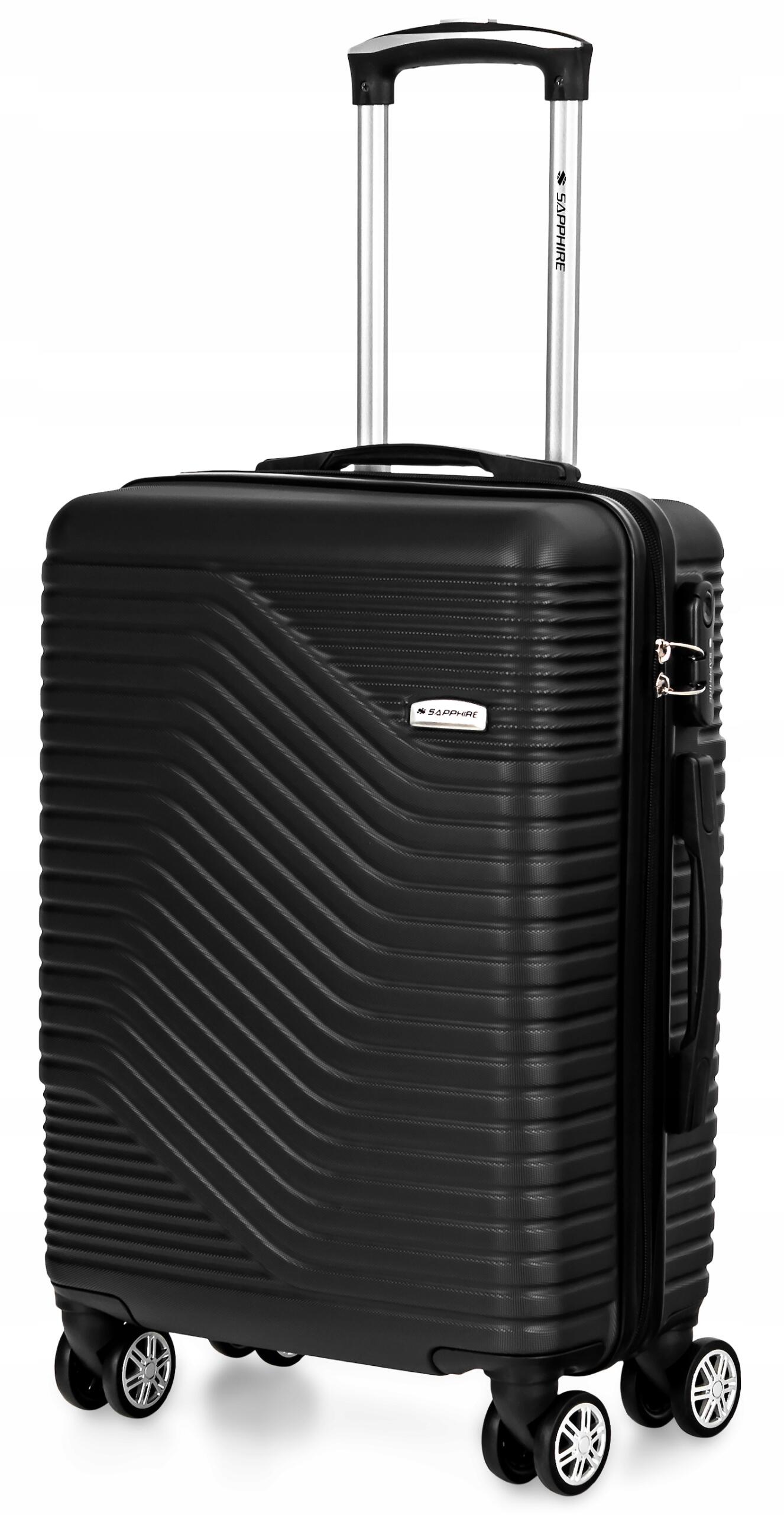 Walizka podróżna na kółkach Sapphire ST-140 DUO - średnia ABS 2/7
