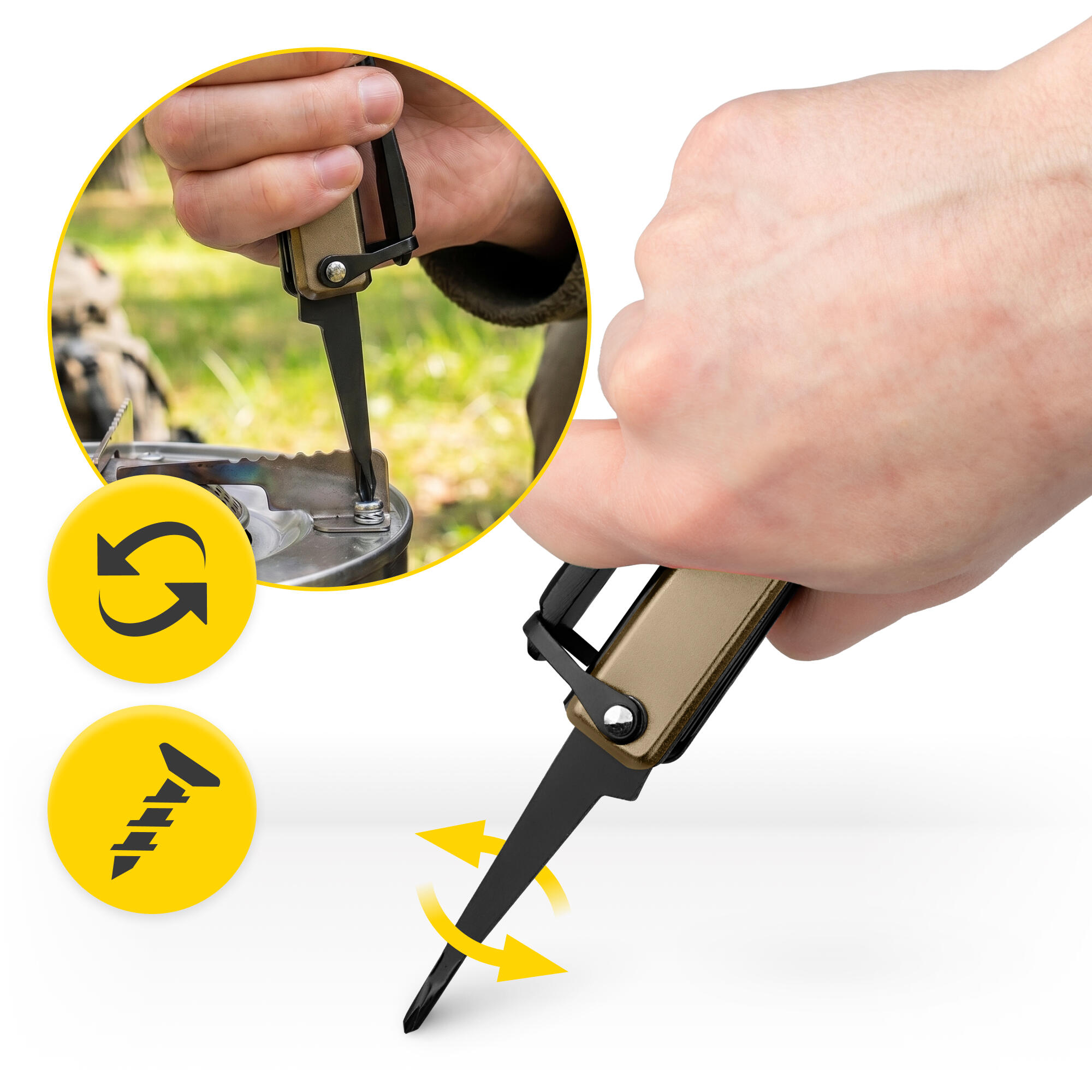 Narzędzie wielofunkcyjne Mountain Goat CarryAXE  Multitool 17w1 7/7