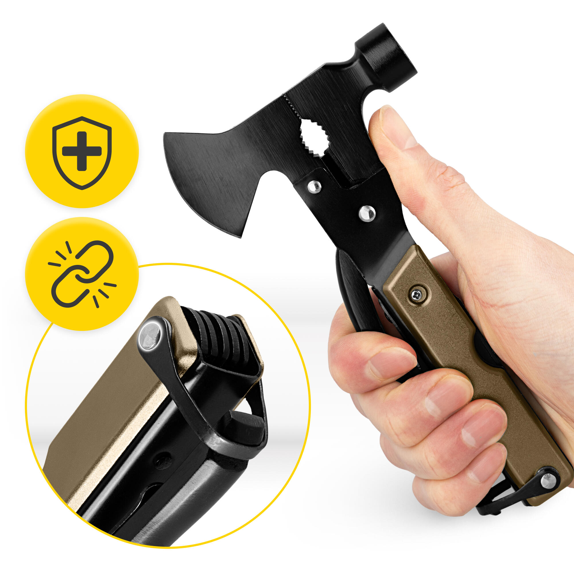 Narzędzie wielofunkcyjne Mountain Goat CarryAXE  Multitool 17w1 5/7