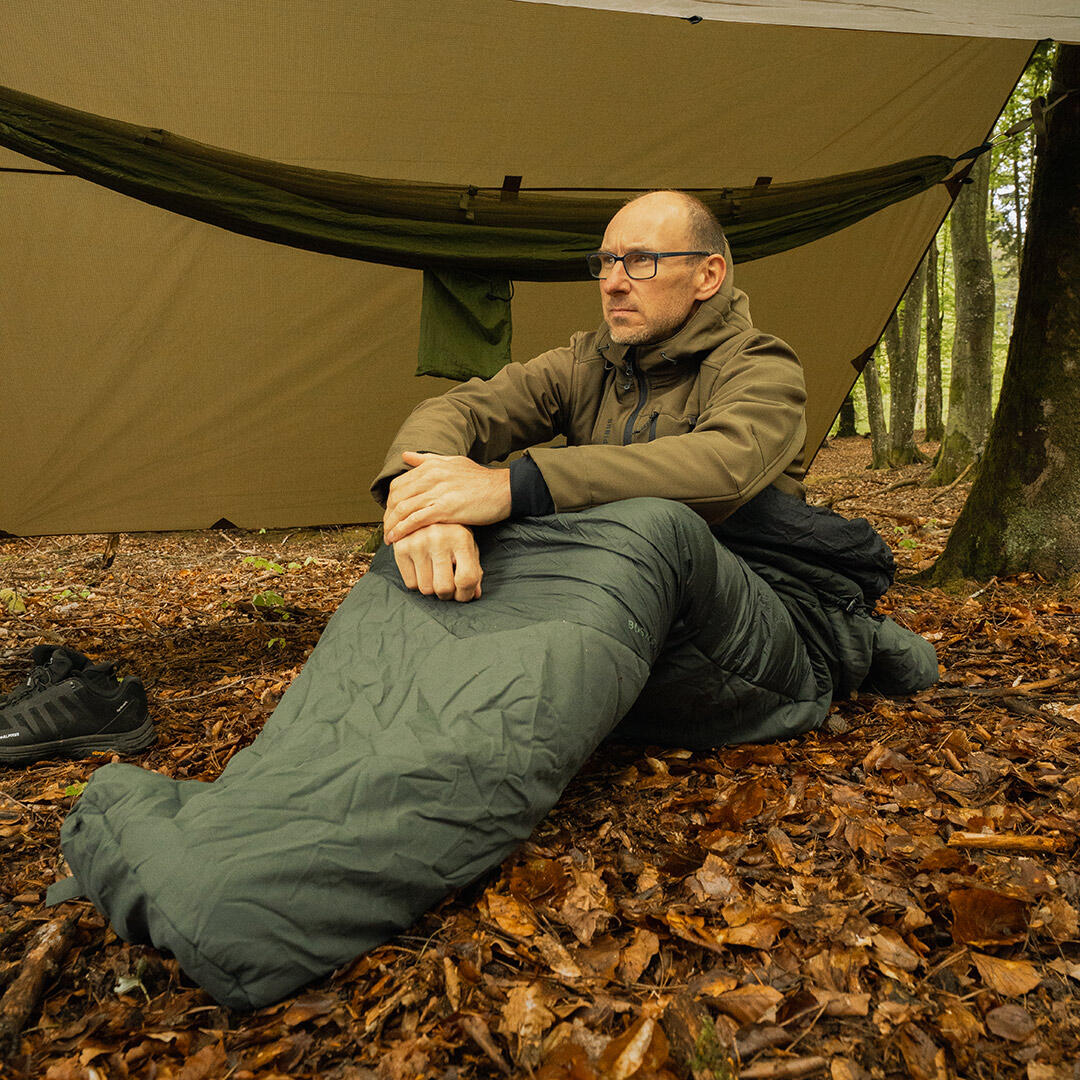 Śpiwór Alpinus Bushcraft 1400 Prawy Cordura 4°C 2/7