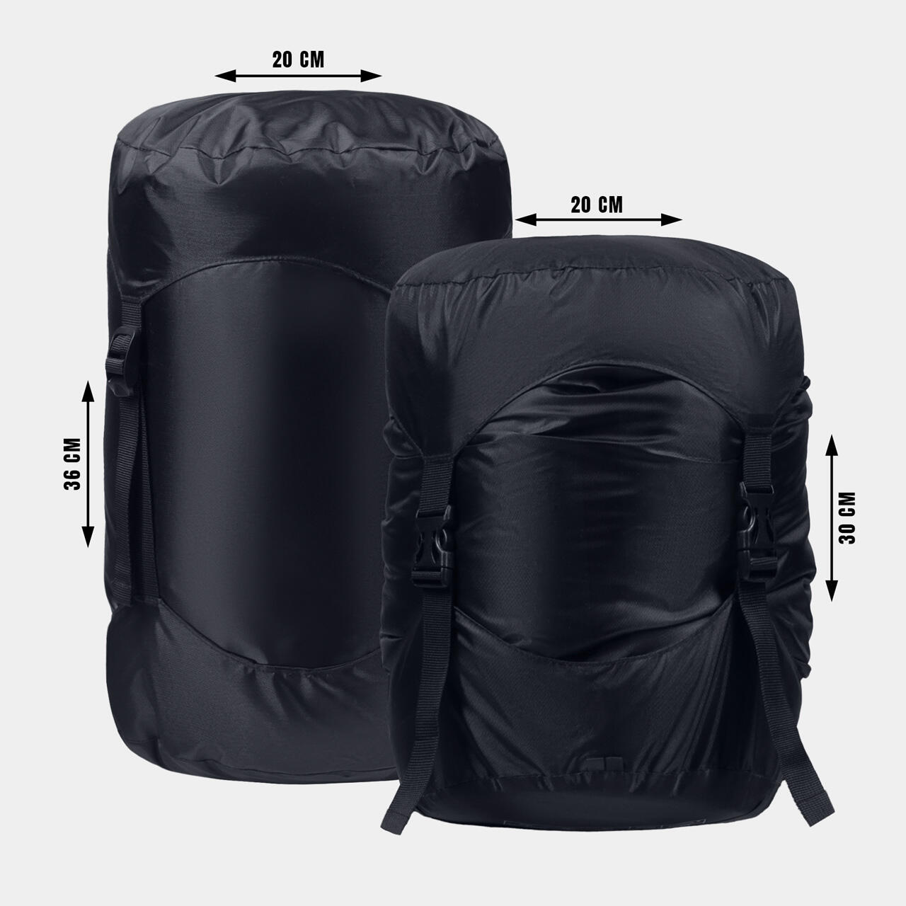 Śpiwór Alpinus Bushcraft 1400 Prawy Cordura 4°C 5/7