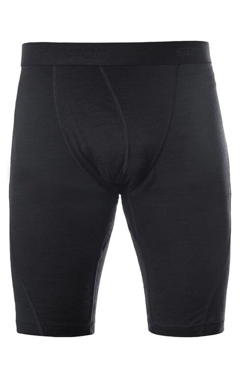 SENSOR Bokserki męskie Merino Air Men Boxers Long black-S 4/6