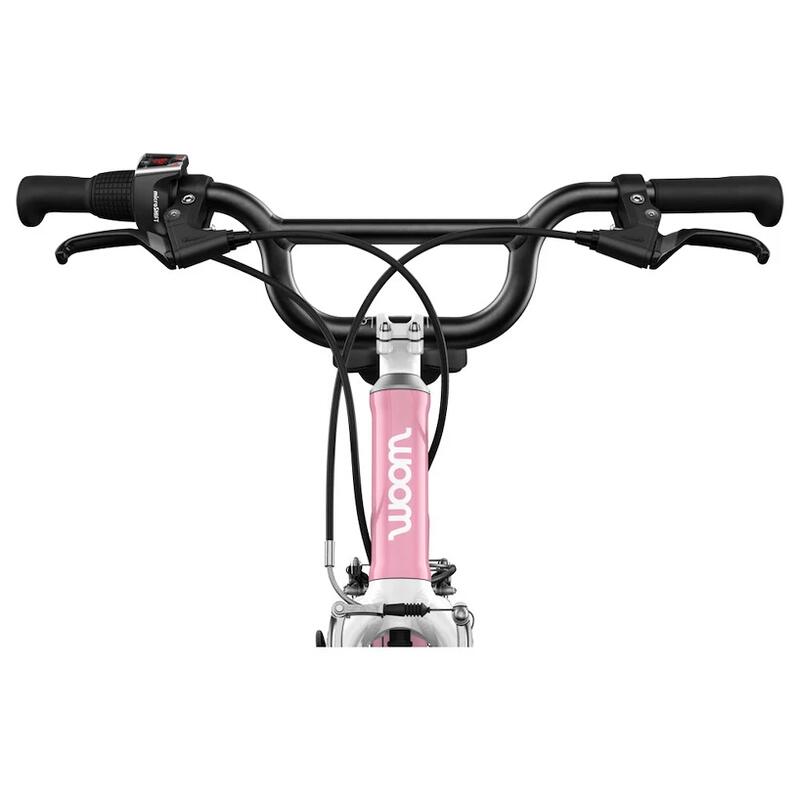 Bicicletă copii Woom GO 4, roți 20" Powder Pink