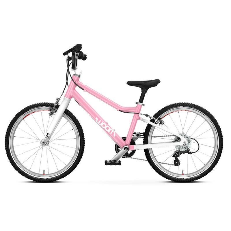 Bicicletă copii Woom GO 4, roți 20" Powder Pink
