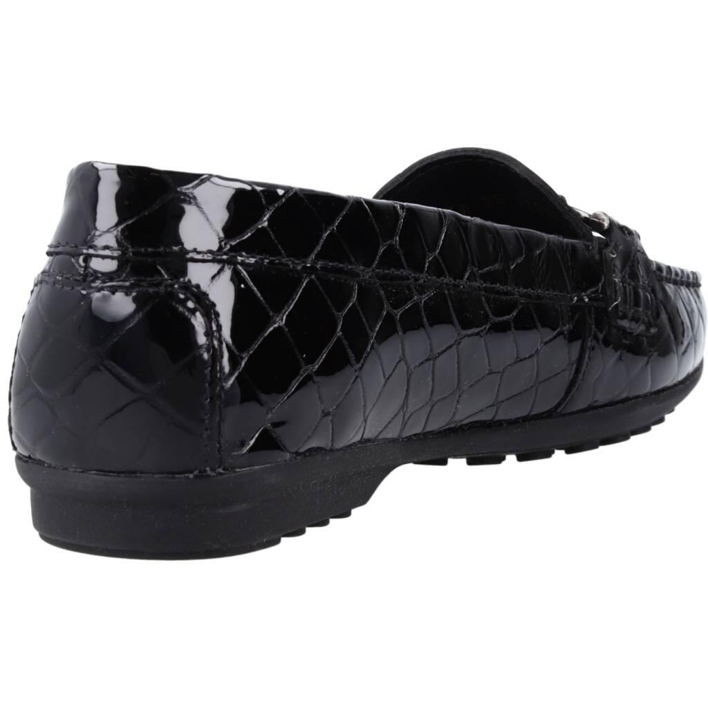 Buty GEOX CROC PR.PAT.LEA Czarny 3/5