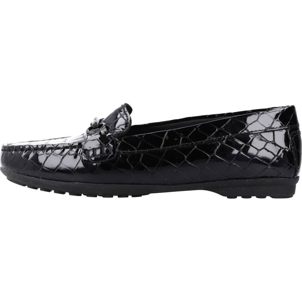Buty GEOX CROC PR.PAT.LEA Czarny 2/5