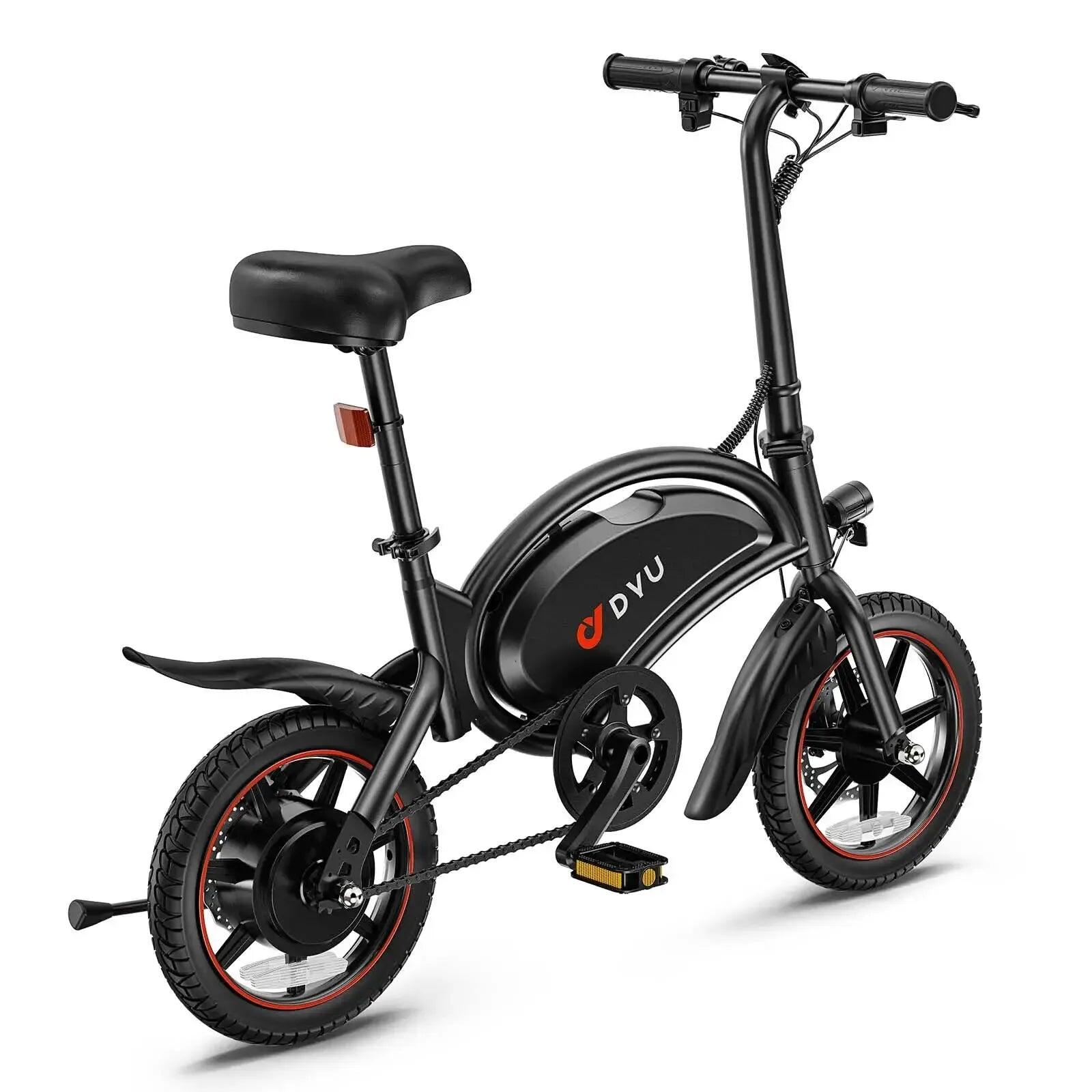 Elektrische opvouwbare fiets 14 inch 250W 17kg schijfremmen D3S 4/7