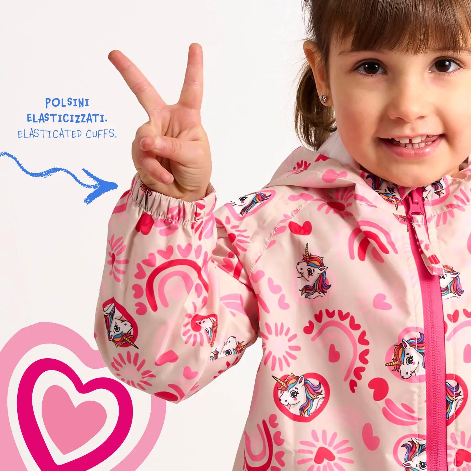 Set Pioggia Impermeabile Bambina 6/7