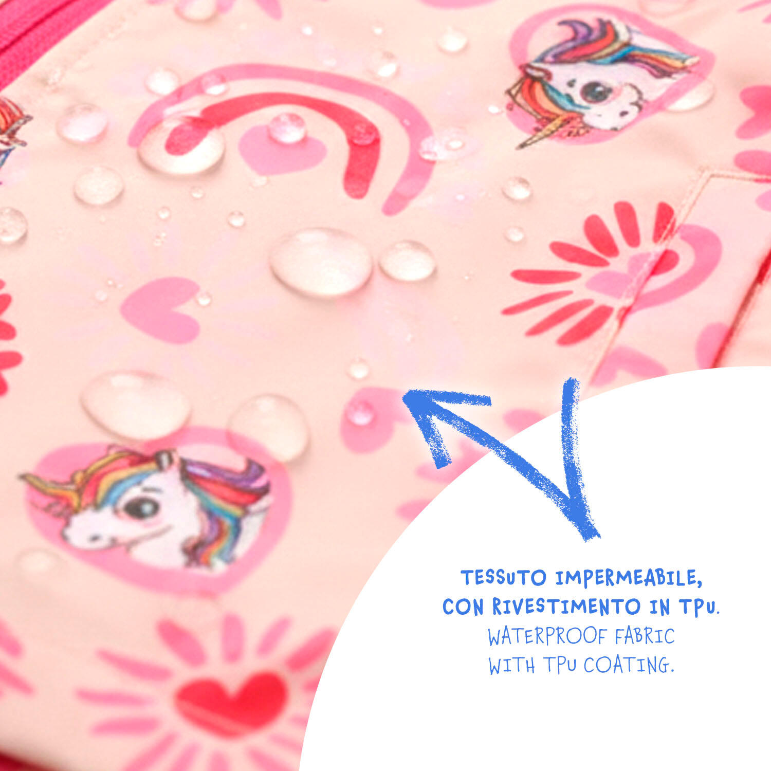 Set Pioggia Impermeabile Bambina 7/7