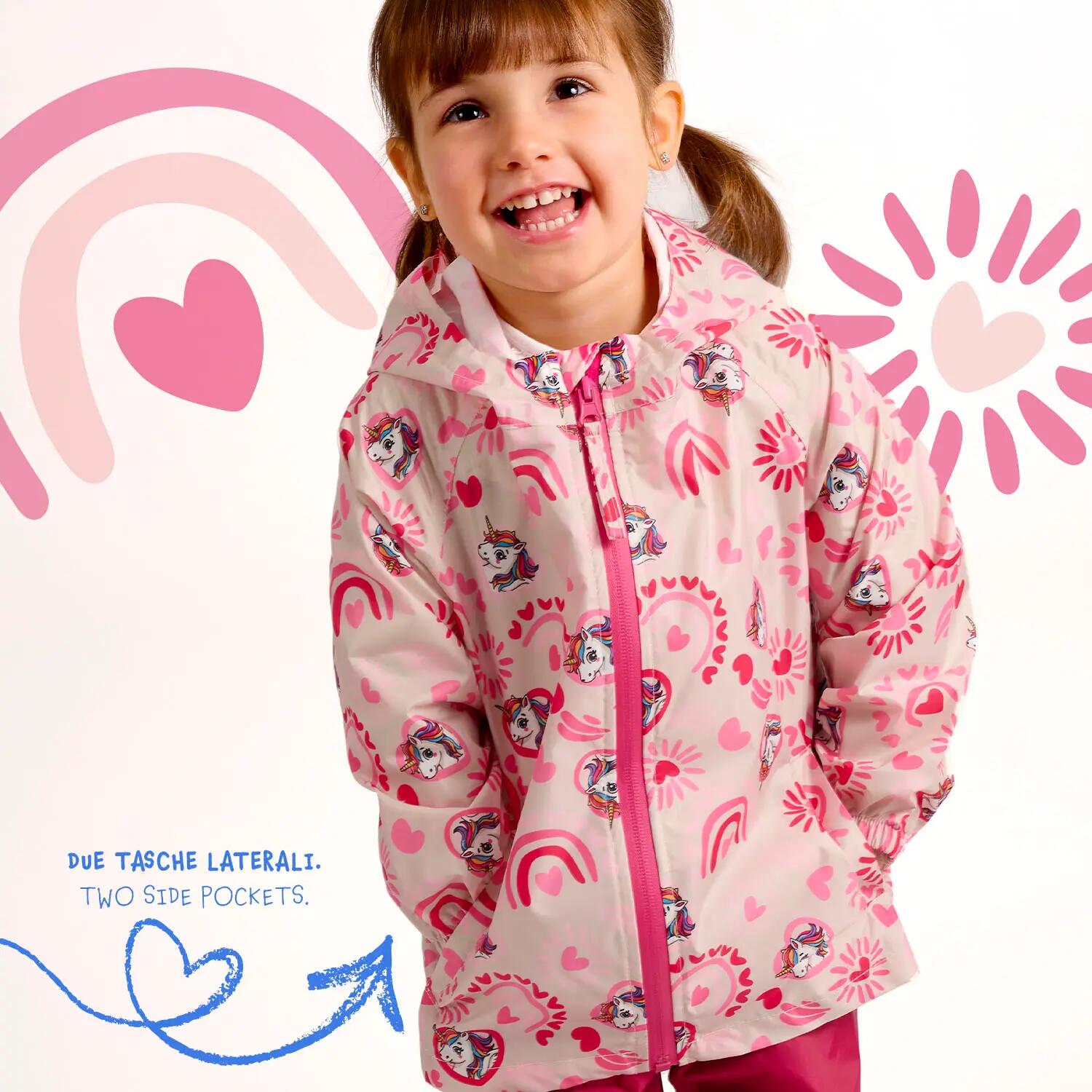 Set Pioggia Impermeabile Bambina 4/7